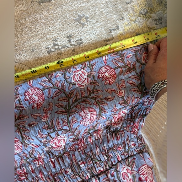 Perry Walker Collective Block Print Strapless Mini dress NWT - Picture 9 of 10